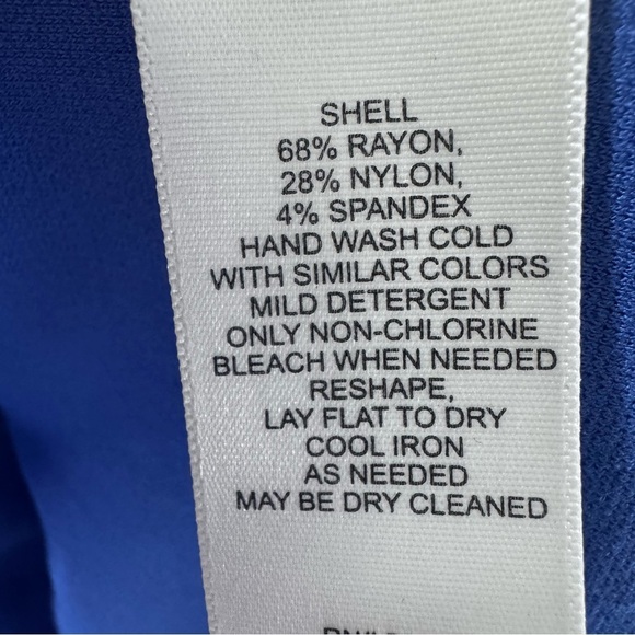 Eliza J 3/4 Sleeve Scoop Neck A Line Dress Size 4 - Picture 10 of 10